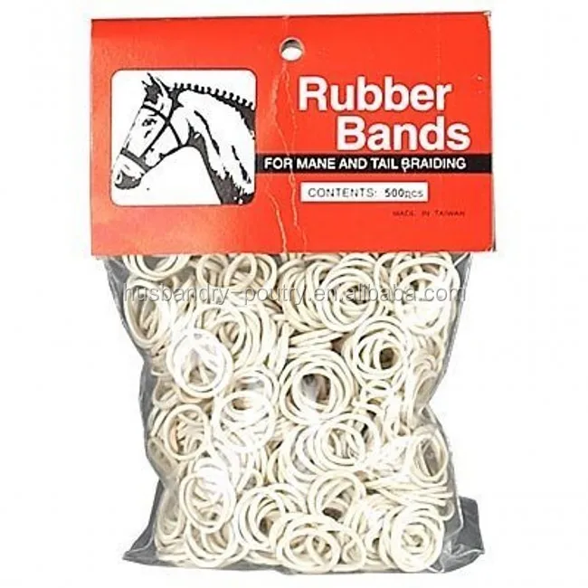 Horse tail band Mane tail Rubber Bands
