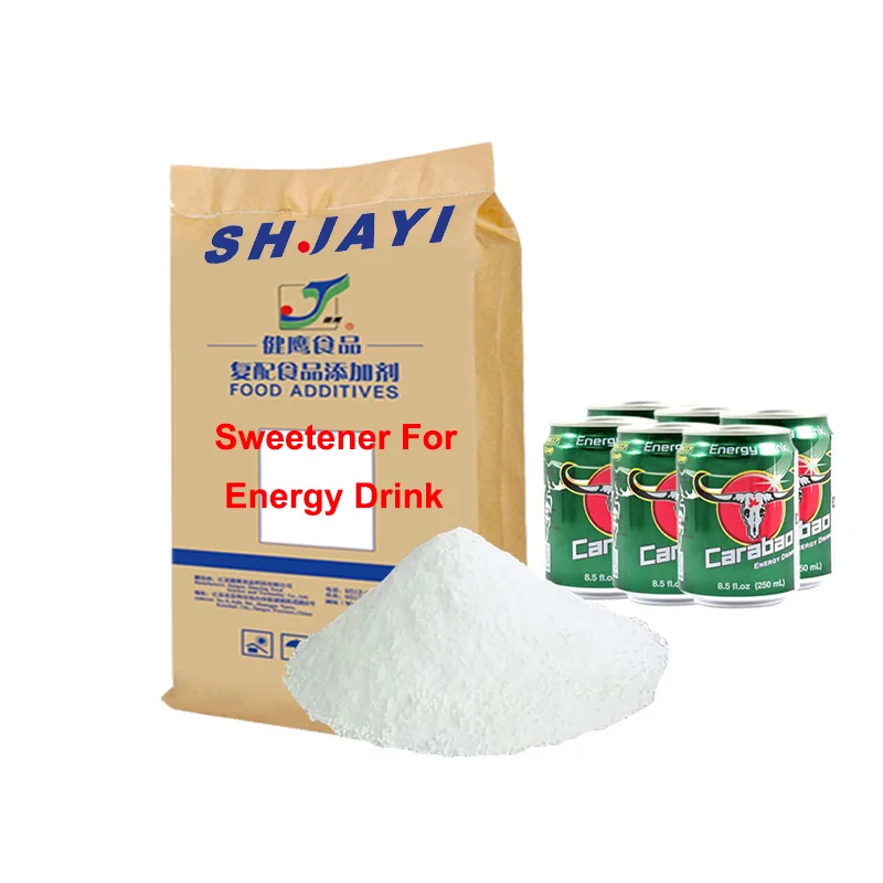 100 Times Food Sweetener Sodium Cyclamate Powder E952 Cyclamate Supplier For Red Blue Flavor Energy Drinks Beverage Formula