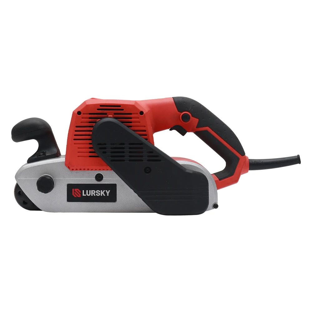 LURSKY mini hand belt sander100mm x 610mm 1200W Power Tools Mini portable Electric oscillating belt sander for woodworking