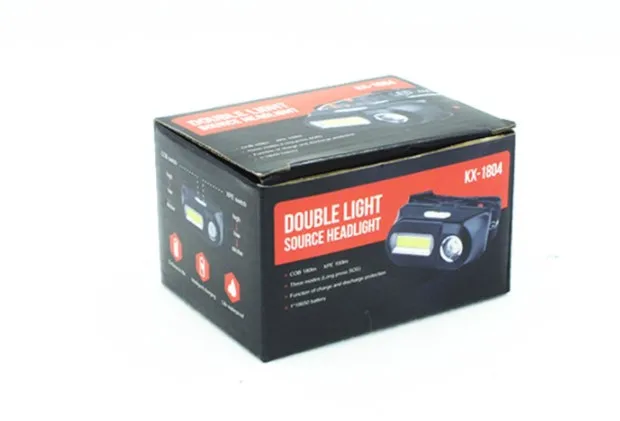 
super bright XPE+COB bulb led lightweight headlamp head torch lamp waterproof headlight 