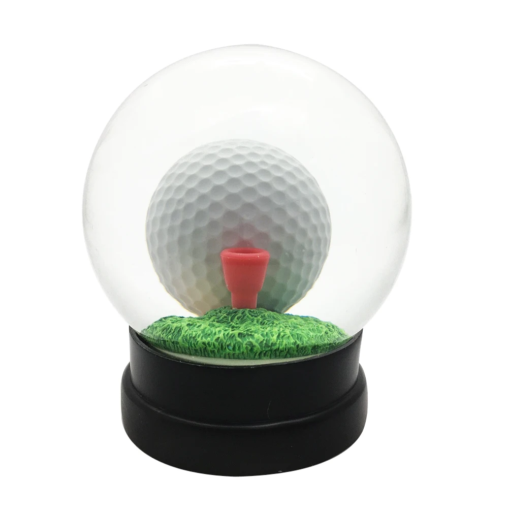 Original Golf Globe Game Water Globe Golf Ball On The Tee Challenge