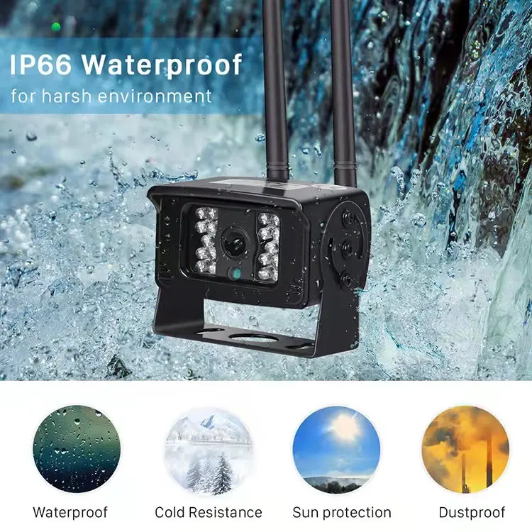 CCTV 1080p Full HD School Bus Ship Truck Vehicle Car 4G WIFI Camera