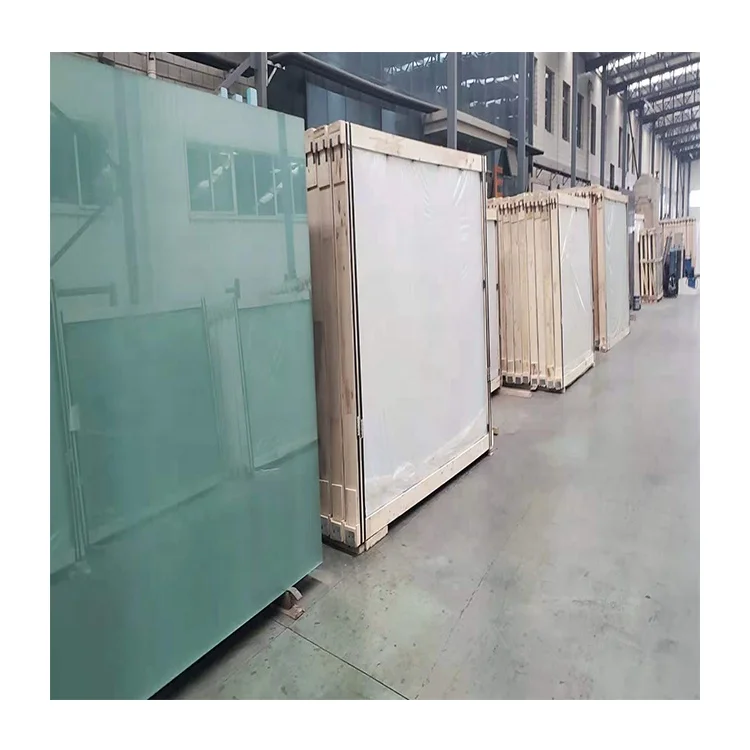 3mm to 12mm Acid Etched Frosted Glass Patterns glass With ISO Certificate