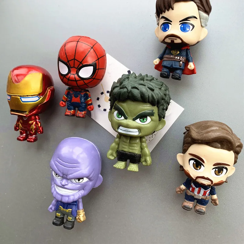 Factory Wholesale PVC Figure Fridge 3D design Anime Character Figure