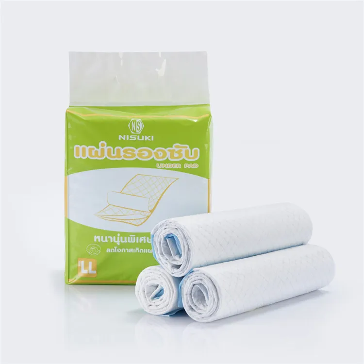 
Diaper Adult Disposable Unisex Adult Urine Pad Mat Nursing Care Diapers for Elderly Patients L Size for Elderly Disabled 