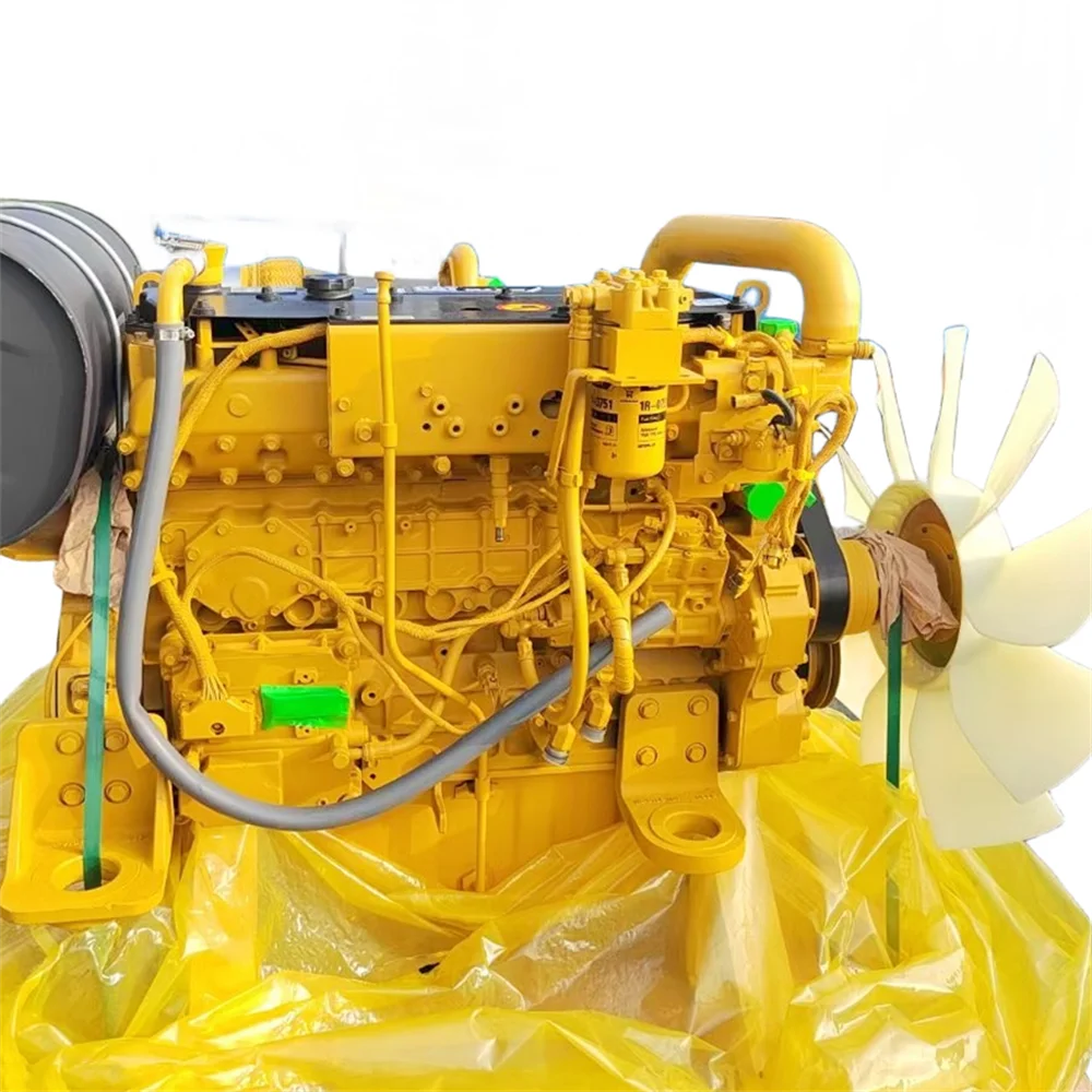 Оригинальный Подержанный двигатель для CAT320D экскаватор дизельный C6.4 полный