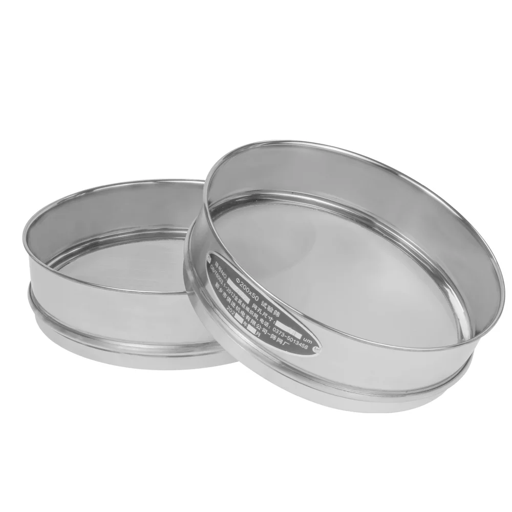 wholesale price 4.00mm iso standard 450mm stainless steel 304 soil test sieve