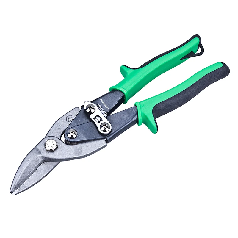Industrial Grade High Quality Chrome Vanadium Aviation Tin Snips CR-V  Iron Sheet Cutting Scissors
