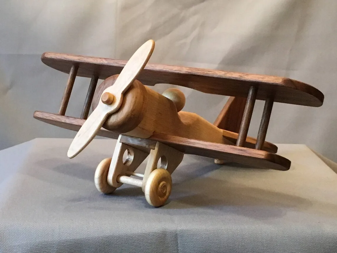 New style Wood Craft Construction Model Kit Aircraft Fun Educational DIY Wooden Toy Assemble Model Unfinished Craft Hobby to Bui