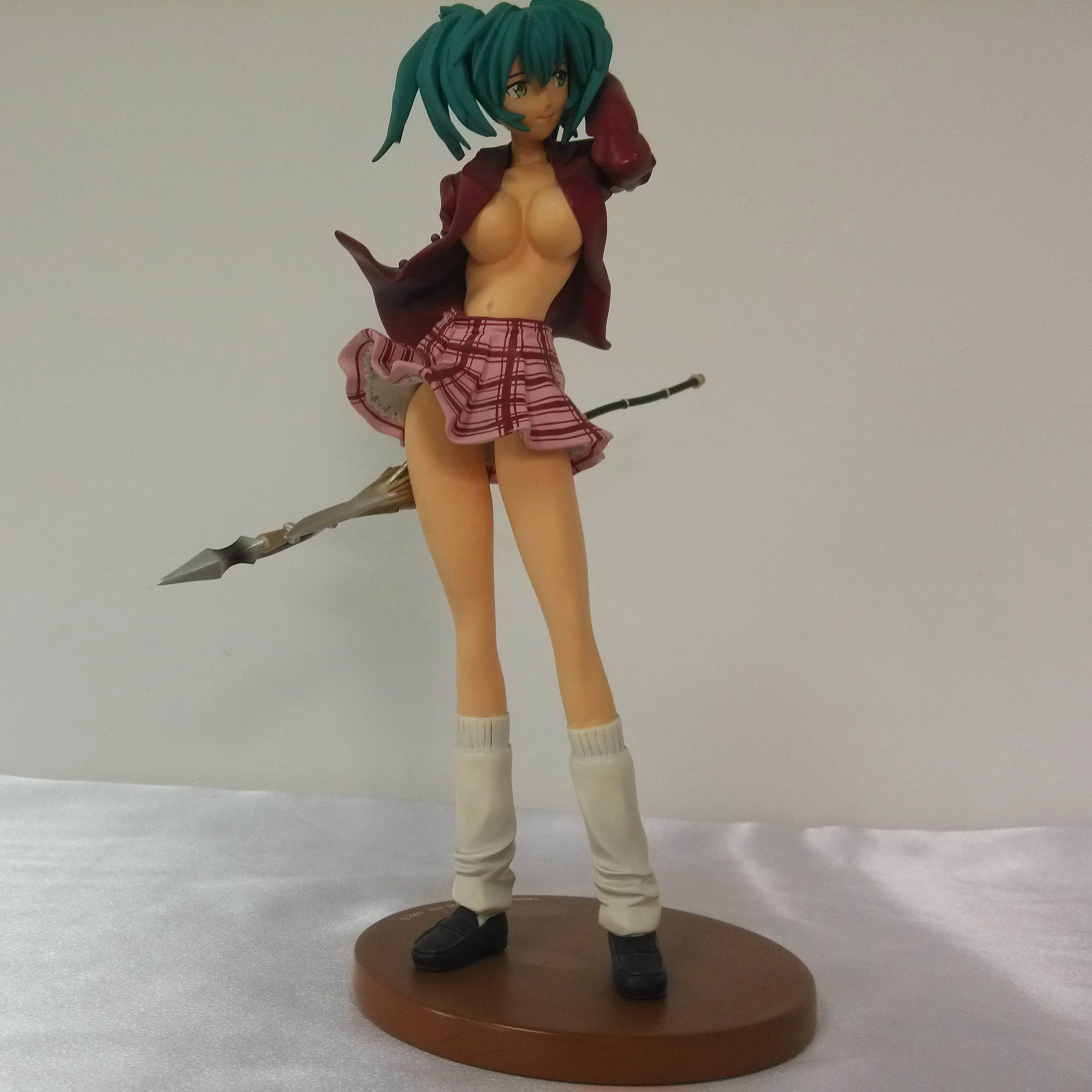 Customized Japanese Anime Character PVC Resin Model for Outdoor Usage