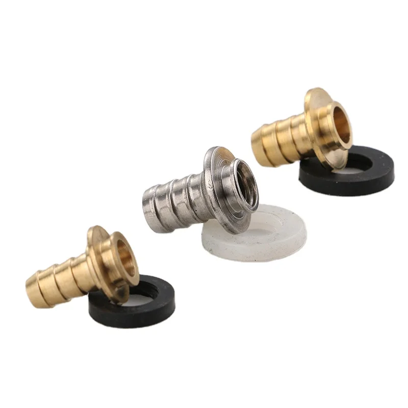 Brass Flat Insert Core for Flexible braided Tube