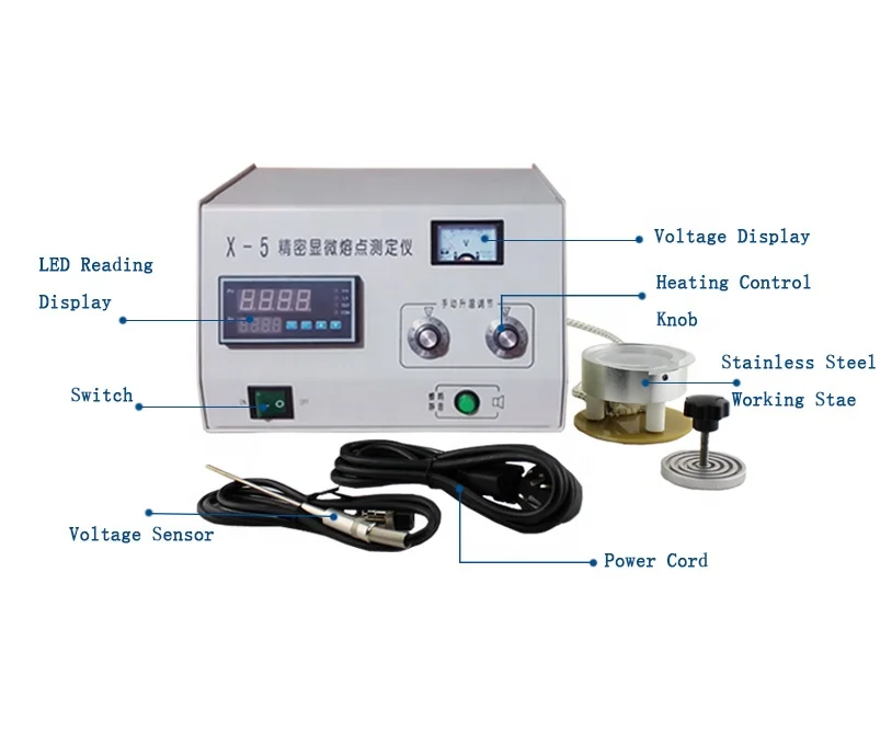 X-5 Precision Micro Heating Platform Stage used for All Stereo Microscopes