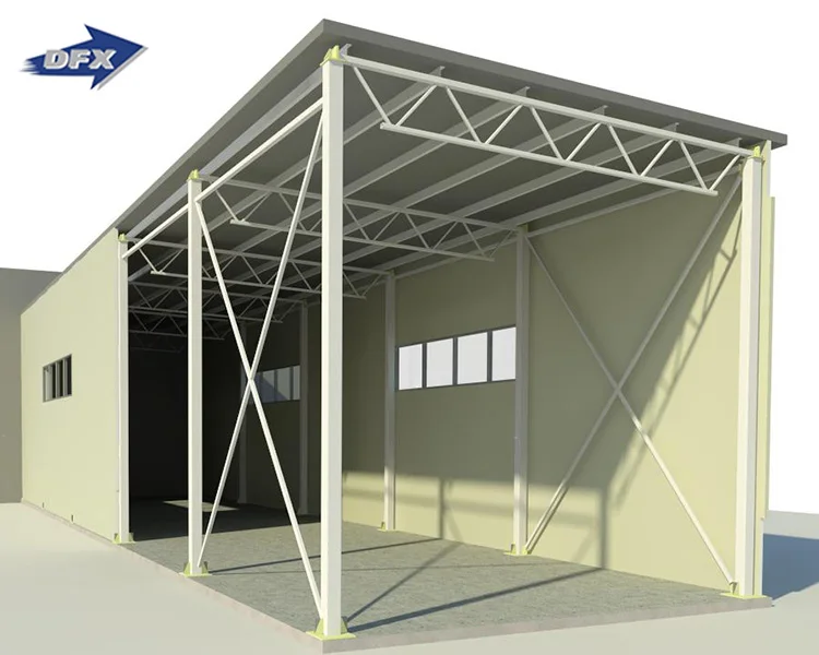 Заводская поставка стальное здание сарай для хранения птицы фермерский дом