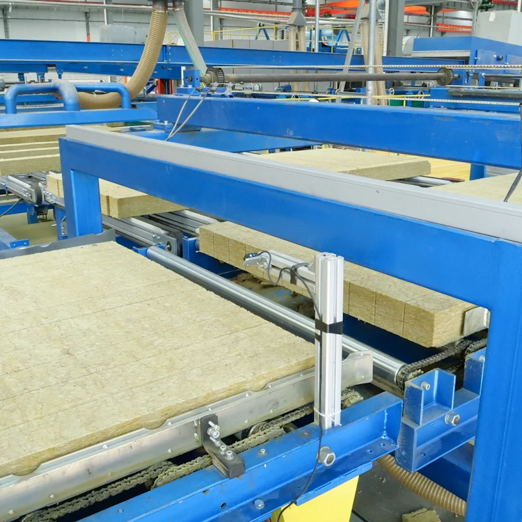 Automatic Continuous Rock Wool Sandwich Panel Machine Equipment Line for production of sandwich panels