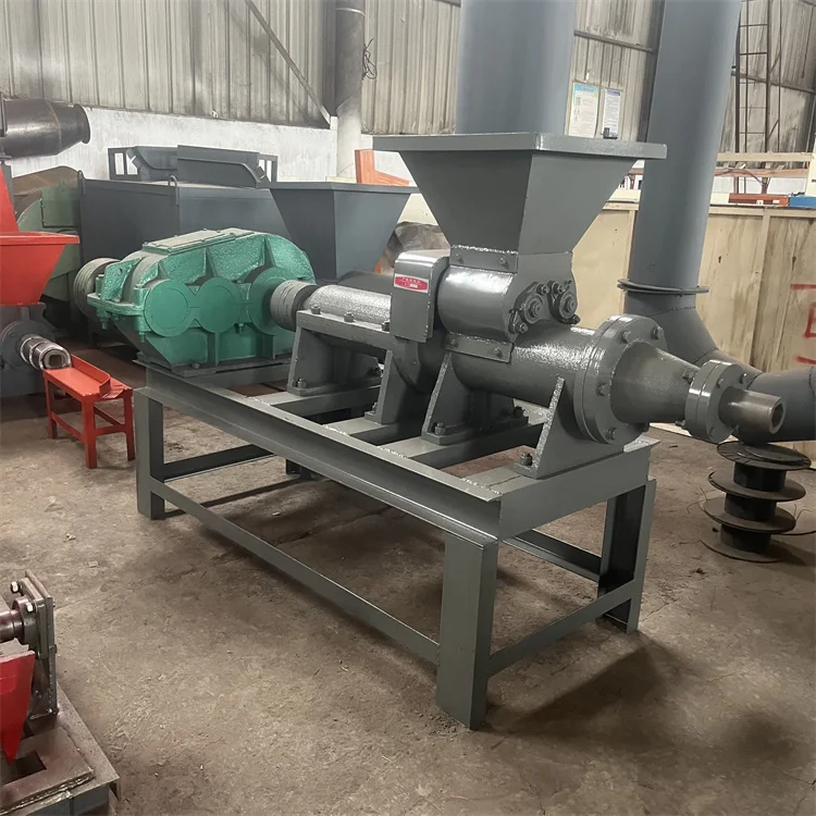 Energy Saving Biomass Peanut Shells Charcoal Powder Briquette Making Equipment To Make Charcoal