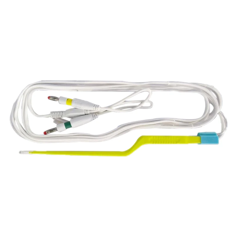 Health Care Disposable Nonstick Bipolar Electric Coagulation Tweezer