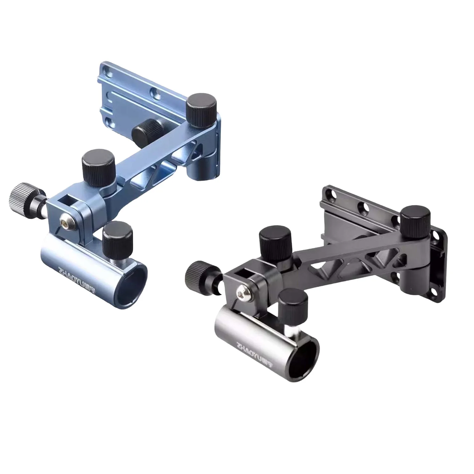 Multifunctional Fishing Rod Holder Aluminum Alloy Fishing Chair Clamp Rotating Rod Stand