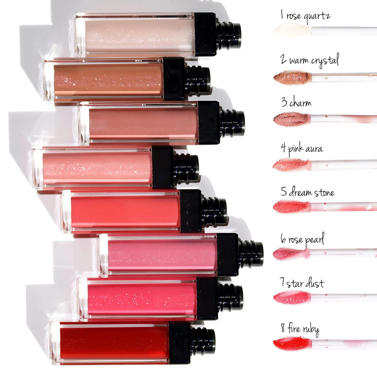 Custom Logo 2024 Manufacturer New Arrival Private Label Sweet Lip Gloss Multi Color Nice Pigment