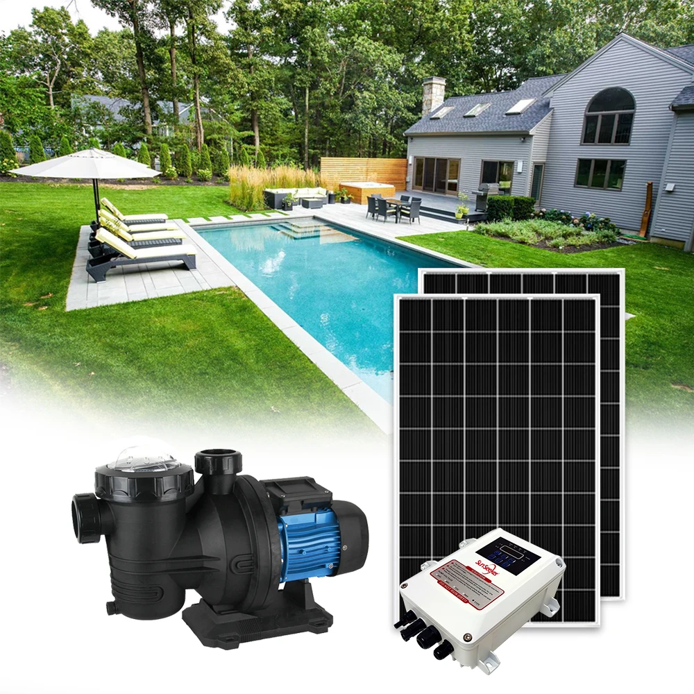 High Quality 48V 550W swimming pool solar pump surface solar pool water pump centrifugal solar pool pump