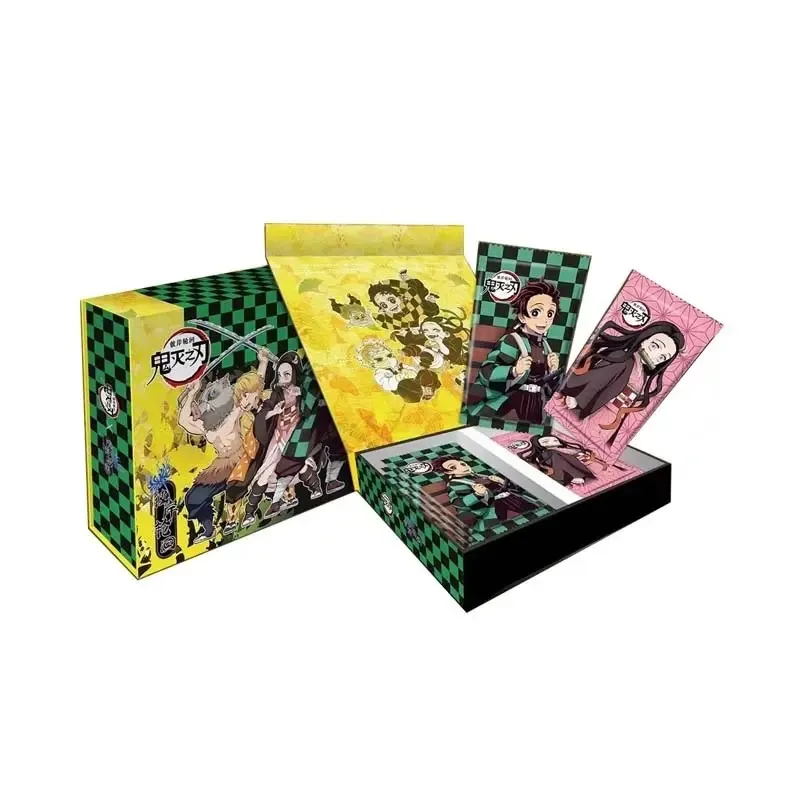 Google Japanese Anime Demon Slayer Booster Box Rare Kimetsu No Yaiba Collection TCG Table Playing Game Board Cards Toys Gifts