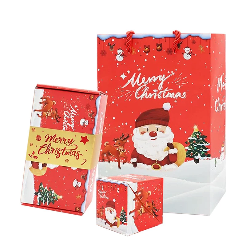 2024 New Christmas Gift Box Surprise Gift Explosion Box with Confetti Pop Up Money Gift Box for Cash