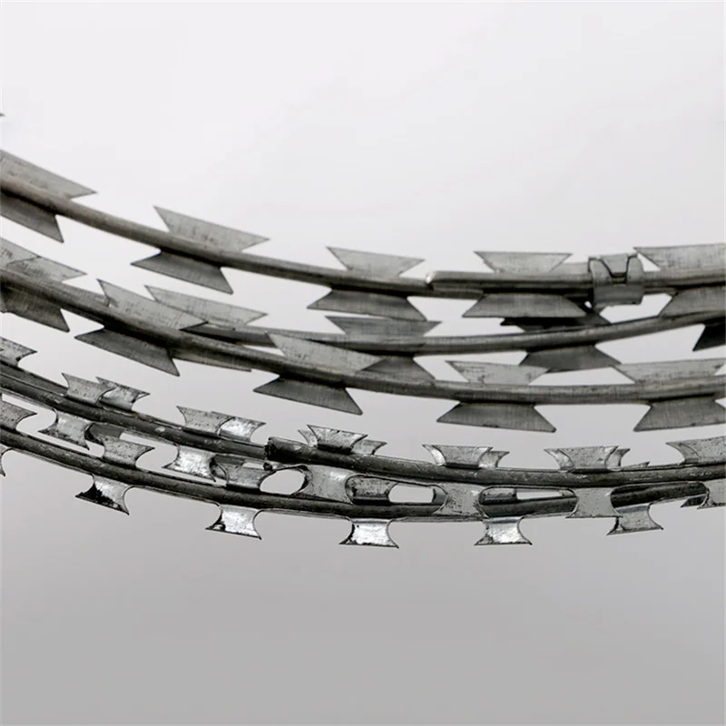 Razor Barbed Wire /Concertina Razor Wire for Security Wire Fence/Galvanized Wire Fencing