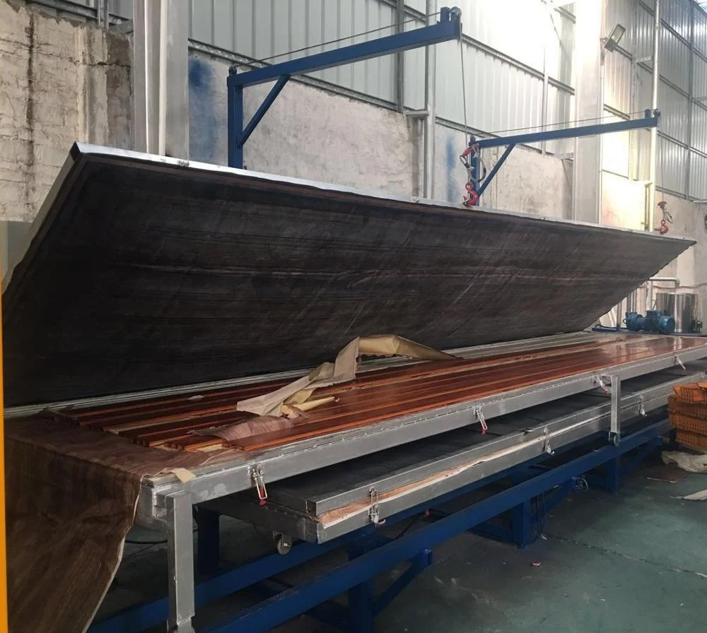 aluminum profile wood grain vacuum heat transfer printing machine