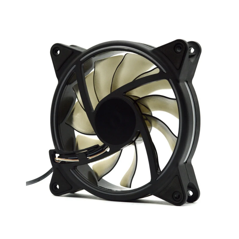 Aigo Ar12 Pro 120mm Pc Computer Case Fan Cooling Cooler 6pin Adjustable Rgb Led 12cm Mute Ventilador Argb Fans Adjust Speed Aura