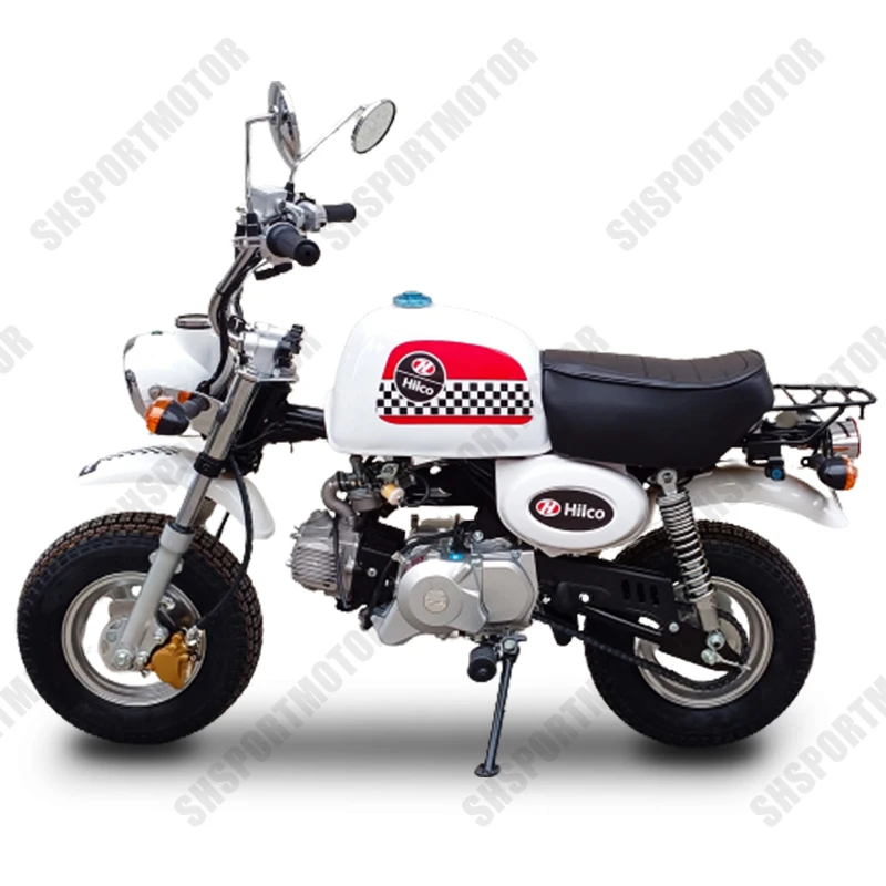 Popular motorbike 110cc 125cc monkey bike automatic gear for adults chain drive 2 wheels motorcycle
