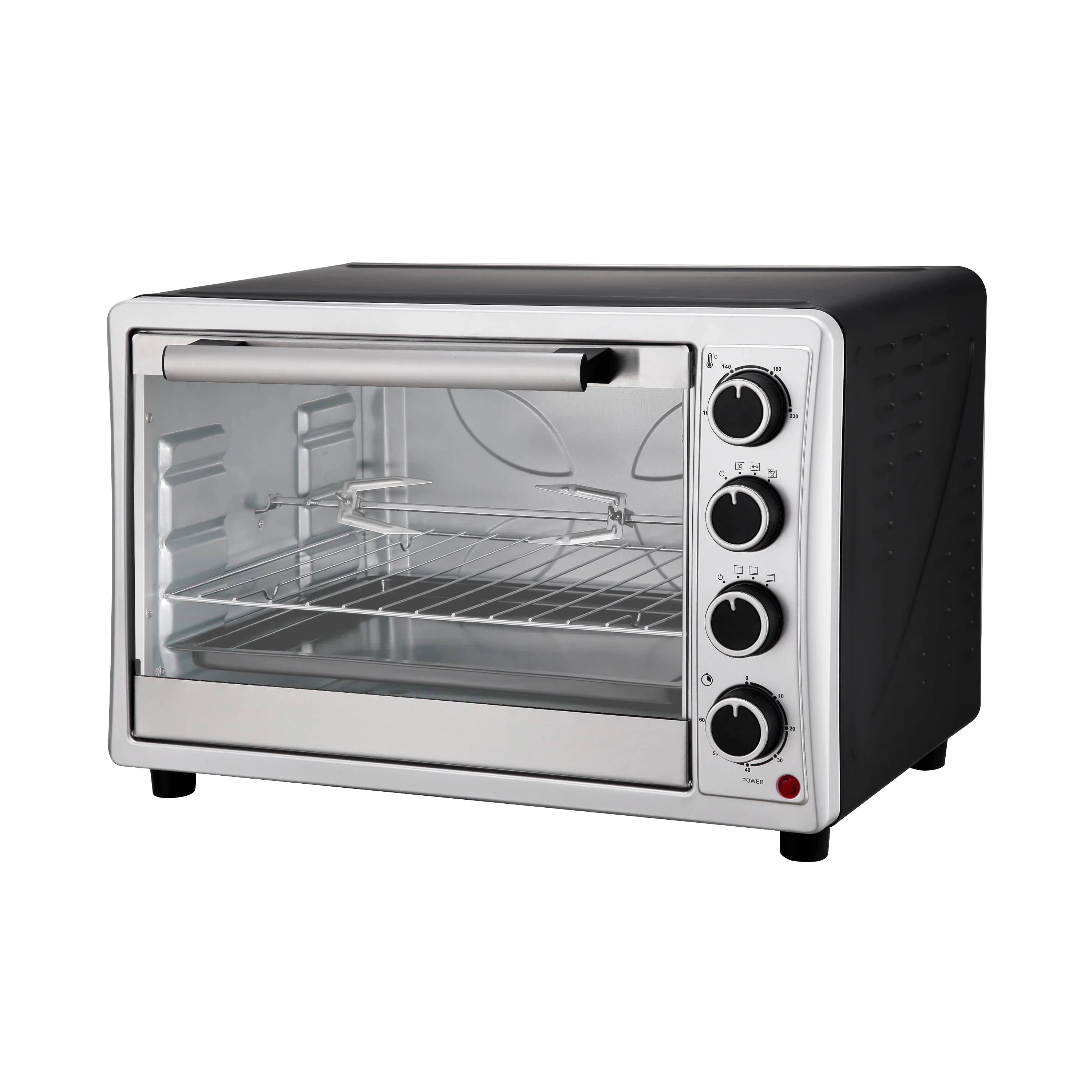 45L Multifunctional High quality automatic pizza oven manufacturer sell big capacity electric silver crest oven