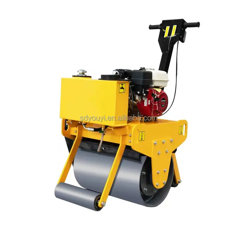 Wholesale manual double drum roller gasoline vibration compactor asphalt road  roller