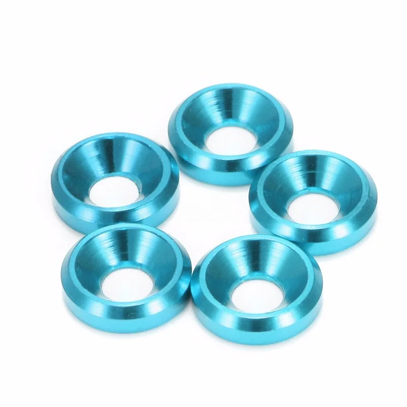Factory wholesale High quality aluminum cup washer aluminum cone washer aluminum countersunk washers