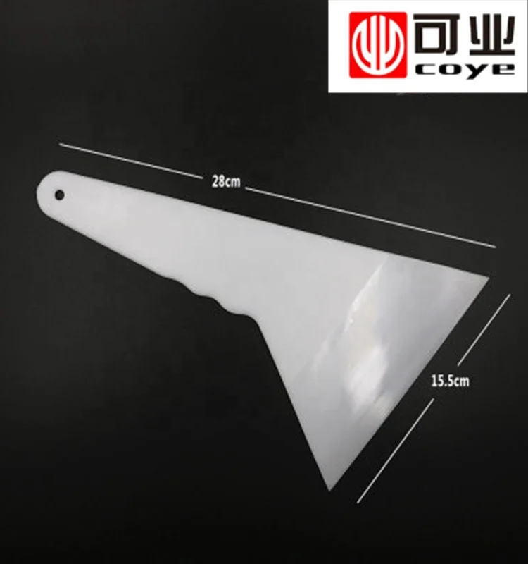 Car laminating tool white plastic scraper tool