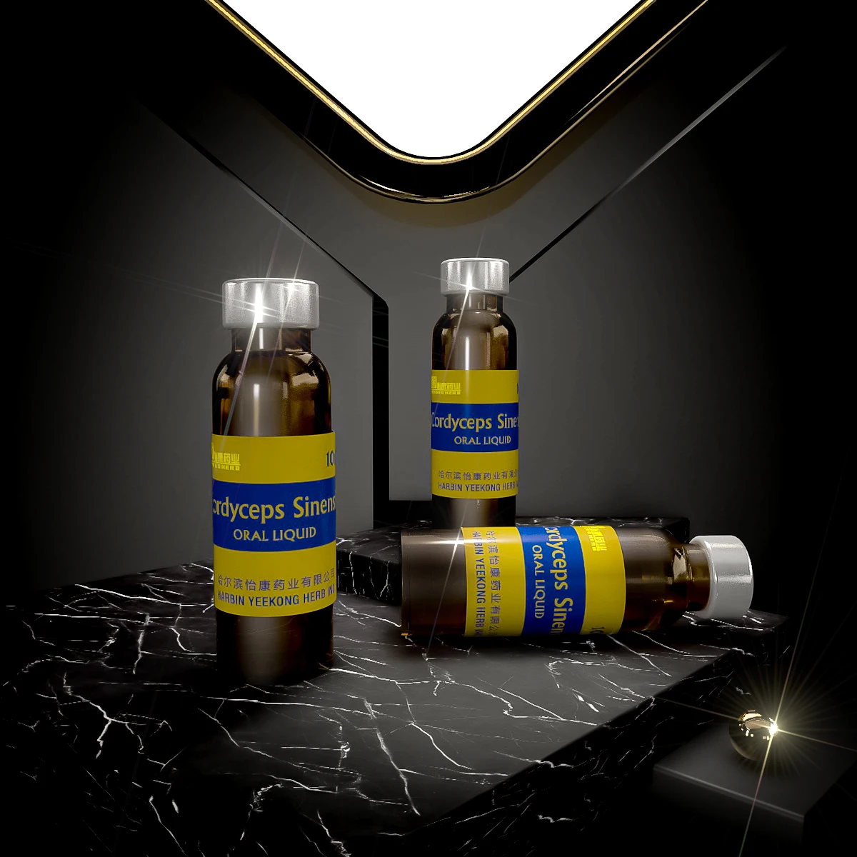 herbal drink Cordyceps sinensis  supplement factory price