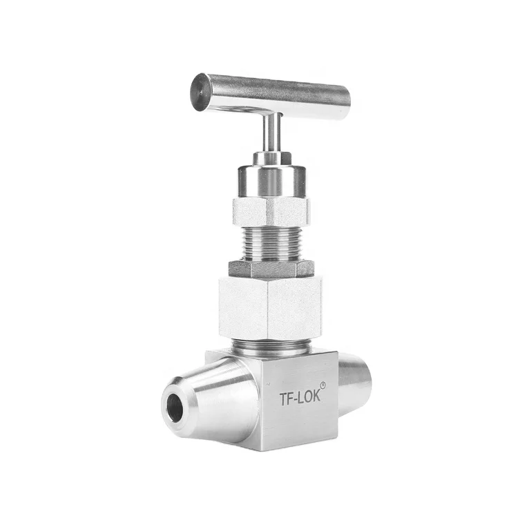 CNG Gas Stainless Steel In-line Needle Valve Socket Weld Bellows Sealed Needle Valves Swagelok Low Temperature Valves