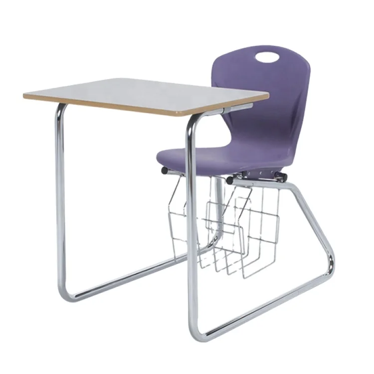 DJA Furniture Custom Hard Plastic School Classroom Ergonomic Meeting Combo Training Chair