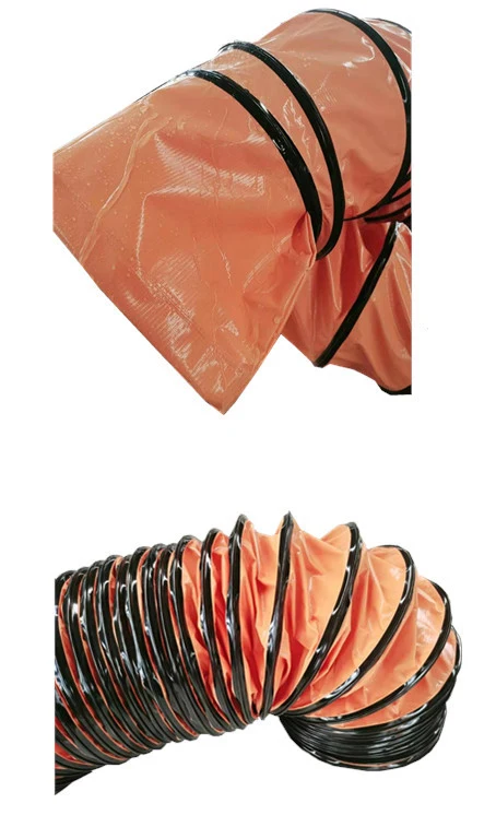 PVC telescopic ventilation pipe High temperature resistant and fire-resistant pipes Smoke exhaust pipe