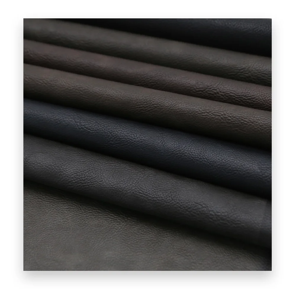 Factory Wholesale fabrics Color Change PU synthetic leather products thermochromic color change for shoes material jeans label