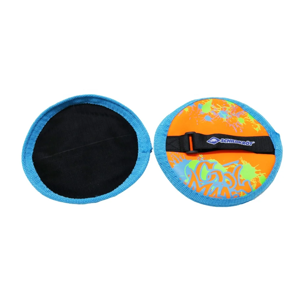new arrival soft neoprene sticking school playing kids catch ball set game
