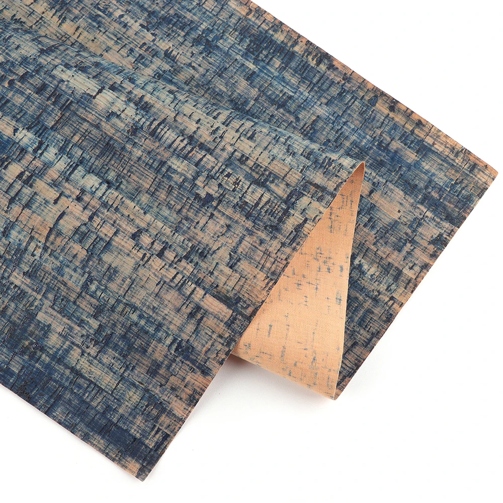 High Quality Soft Cork Natural Cork Fabric Thin Leather 9'x13' For Making Corks Shoes Sandal Notebook Bags