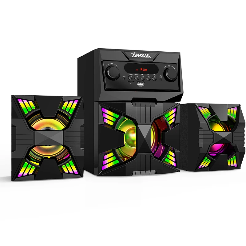 PC Game Speakers Exquisite Structure Manufacturing 2.1CH Multimedia Speakers Audio System Sound