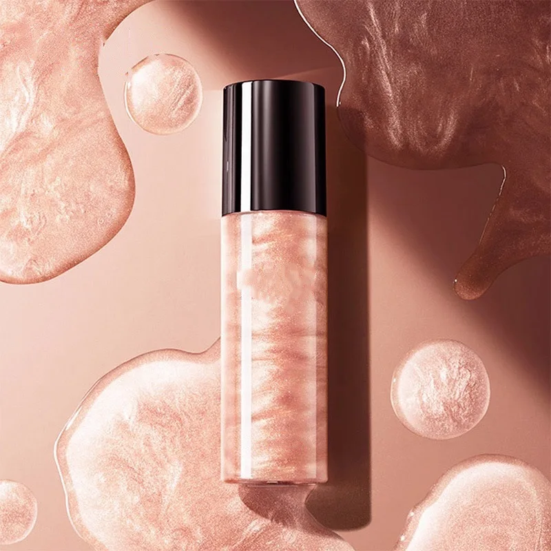 Prep set glow Long-lasting makeup setting spray brighten moisturize private label liquid highlighter without logo