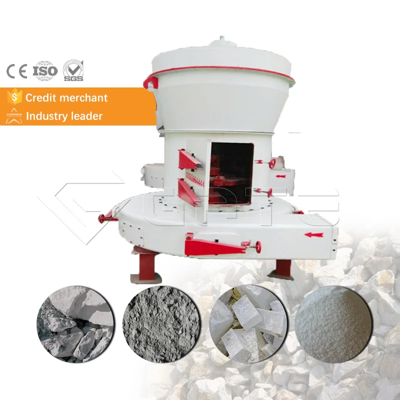 GATE 6-20T/H Ultra Fine Powder Mill Machine Raymond Mill Model Ygm75 Raymond Mill Export