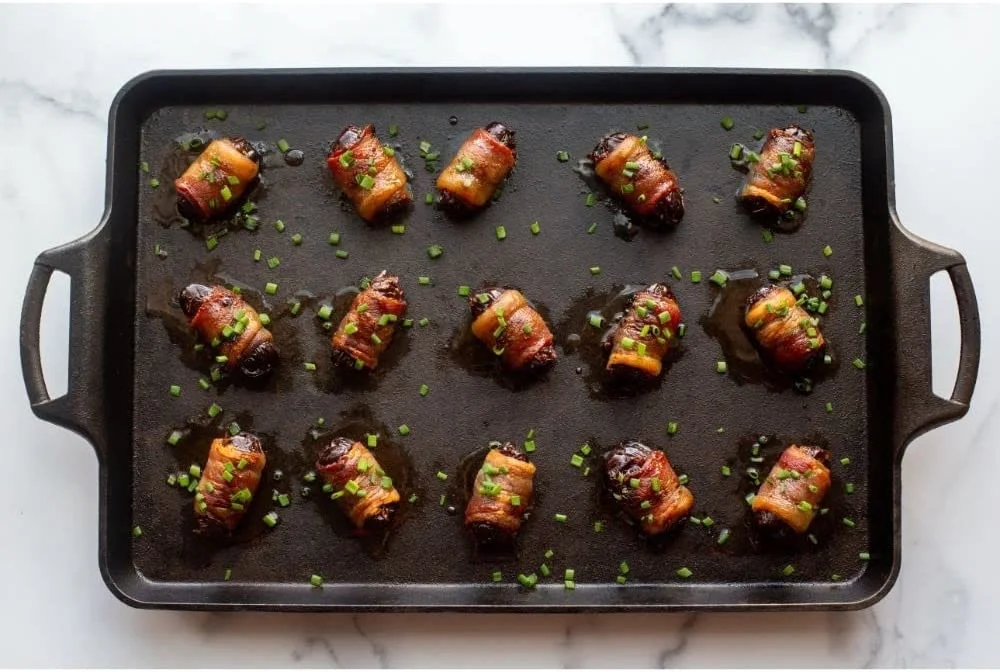 Cast Iron Rectangular Non Stick Cake Baking dish Bread Baking Pan Square Black Baking Tray