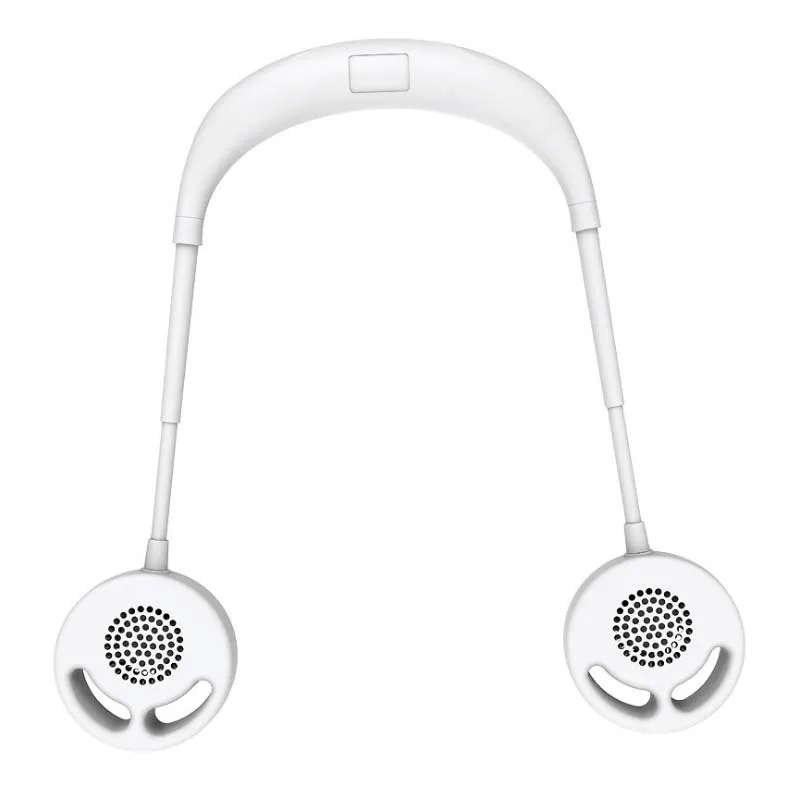 Factory Direct Sell Usb Neck Wearable Portable Cooling Fan Outdoor Rechargeable Sport Mini Neck Fan