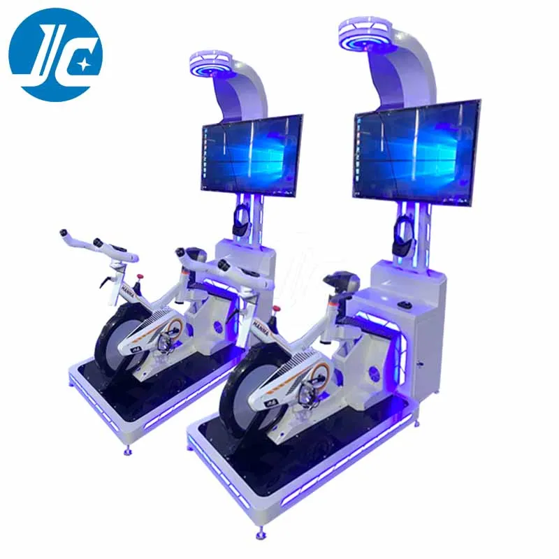 Sports Game VR Fitness Bike Virtual Reality Bike Riding 9D VR Bicycle Simulator for Projection Park