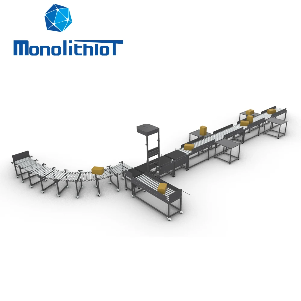 Интеллектуальное сортировочное оборудование с датчиком веса MonolithIoT Cubiscan статические динамические DWS для логистических