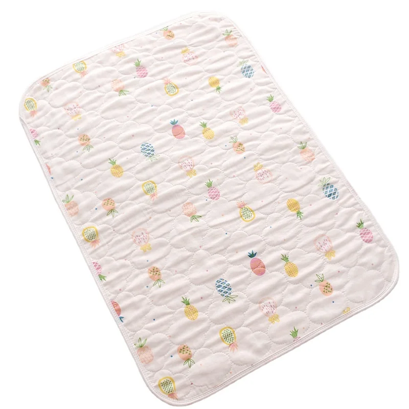 Comfortable Waterproof Portable Urine Mat Baby Reusable Diaper Changing Pad For Home And Travel