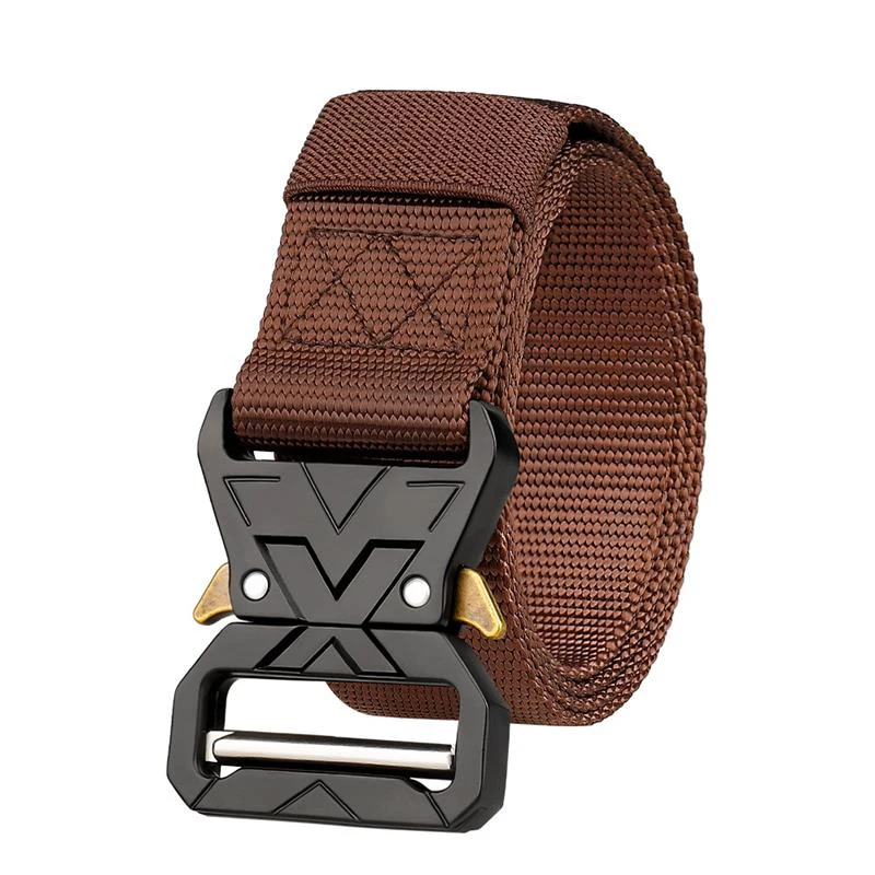 Tactical Battle Belt Quick Release Metal Buckle MOLLE Gun Belt  Duty Belts for Shooting Hunting