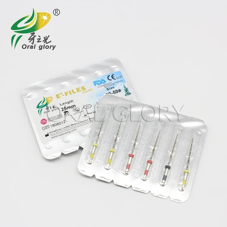 21mm 25mm 20-50#  Root Canal Endo Files for Endo Motor use Reciprocate dental files